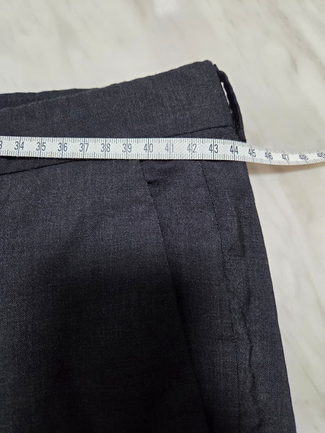 휴고보스 챠콜그레이 슬랙스 상품이미지8