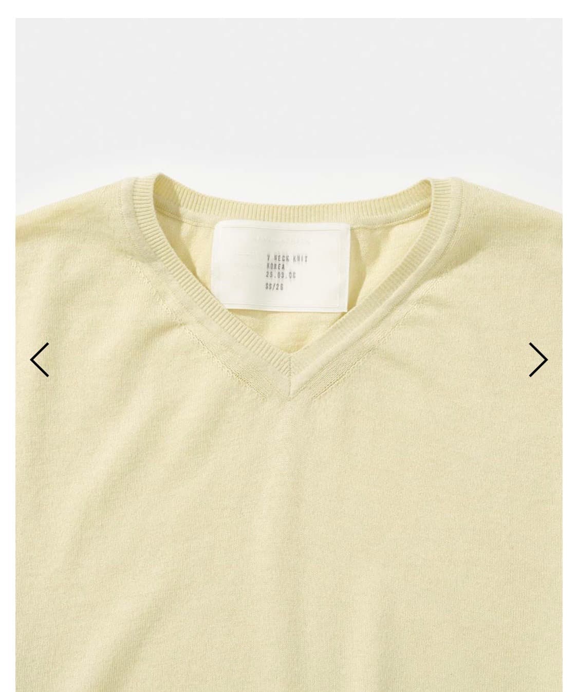 [50] kangjungseok v neck knit 상품이미지2