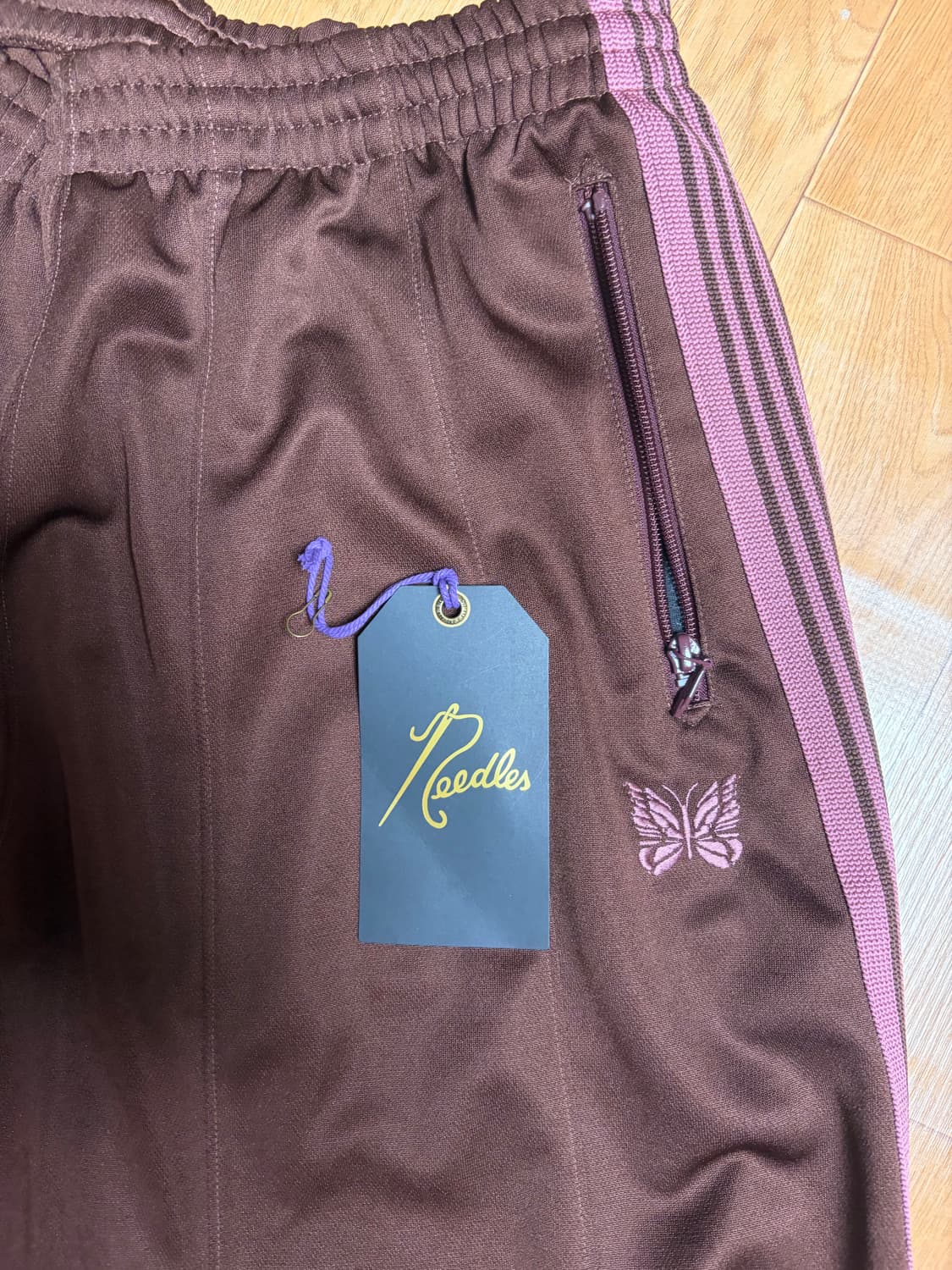 니들스 트랙팬츠 s 브라운 상품이미지3