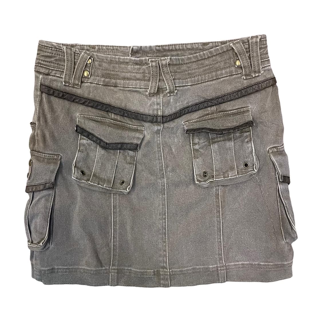JPN ZIP 디테일 카고 스커트  상품이미지3