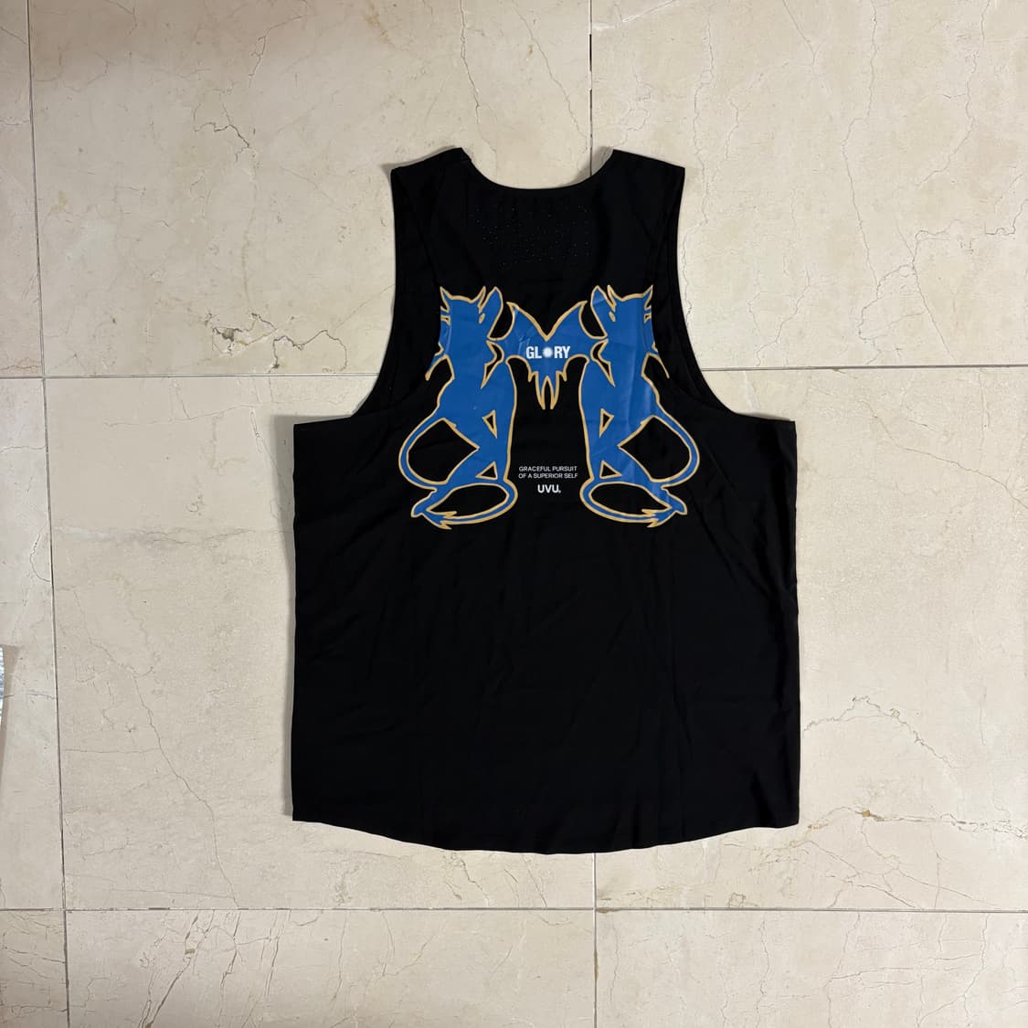 UVU running vest London Marathon Black 상품이미지3