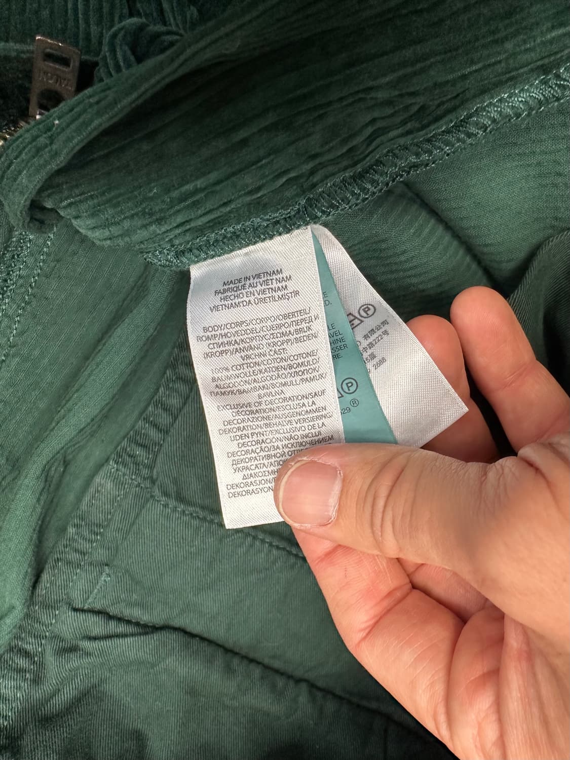 폴로 랄프로렌 코듀로이 밴딩 바지 M 상품이미지7