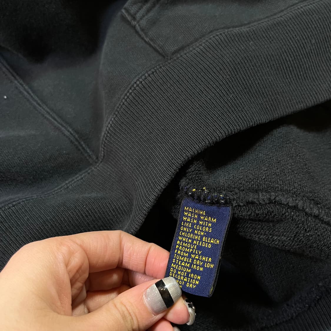 럭비 랄프 로렌 스컬 후드집업 상품이미지5