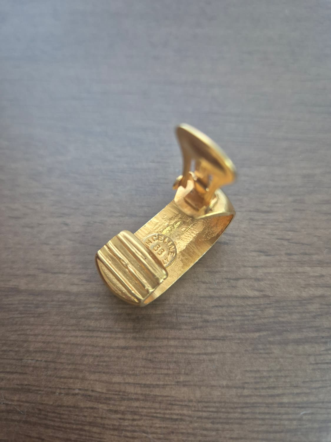 셀린느 빈티지 24k플레이트 귀걸이 상품이미지5