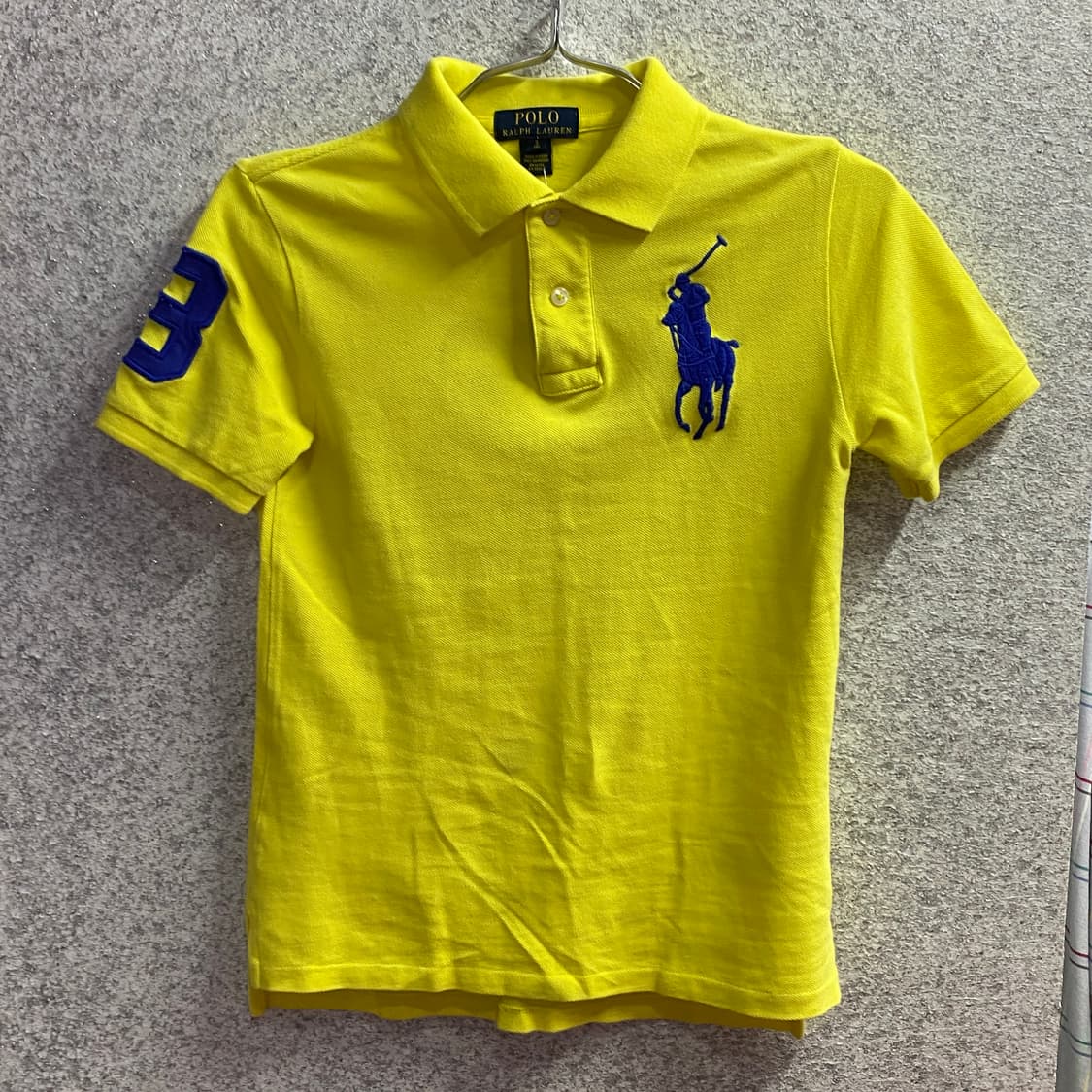 폴로 랄프로렌 빅포니 옐로우 카라티 B4636 상품이미지2
