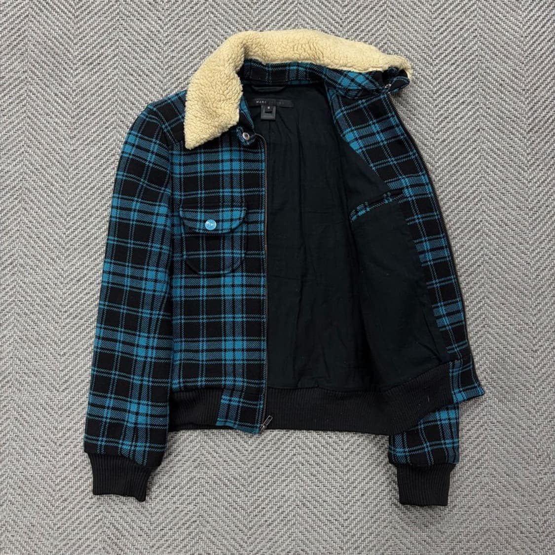 마크제이콥스 퍼카라 체크 자켓 v2668 상품이미지5