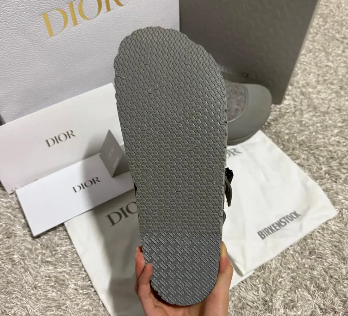 [정품] 디올X버켄스탁 도쿄 슬리퍼 285 풀구성품 상품이미지2