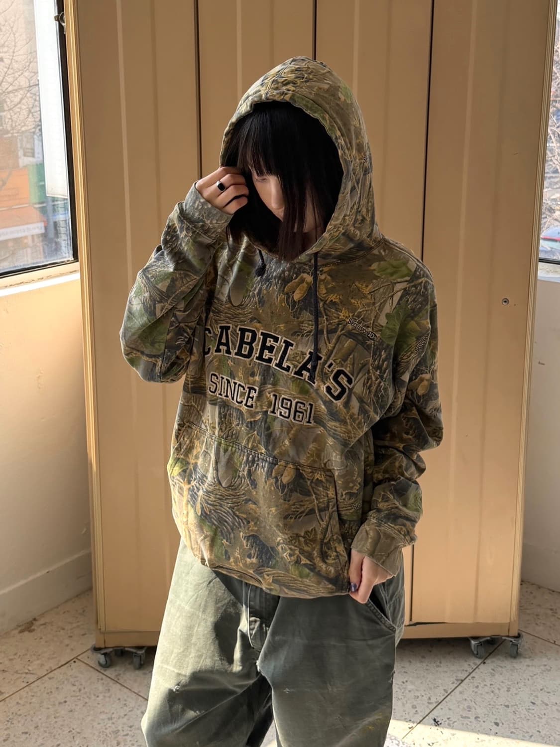 밀리터리 리얼트리 후드티 상품이미지2