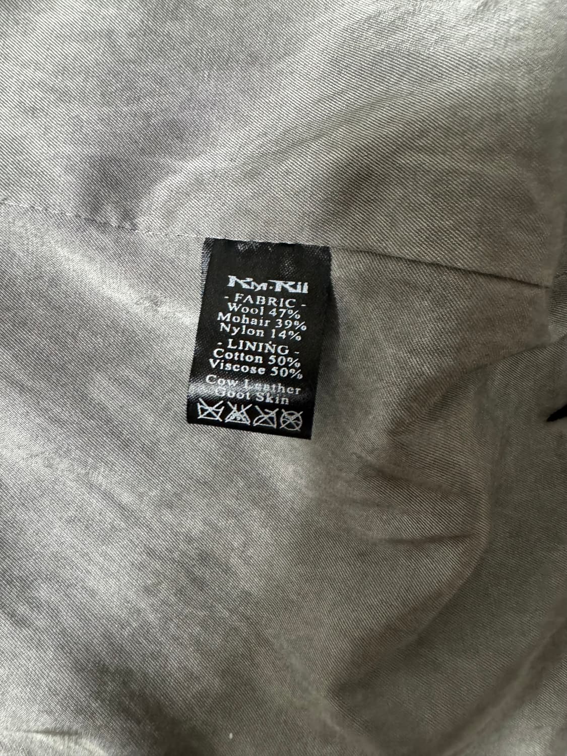 “Kmrii” Archive Wool Coat 상품이미지10