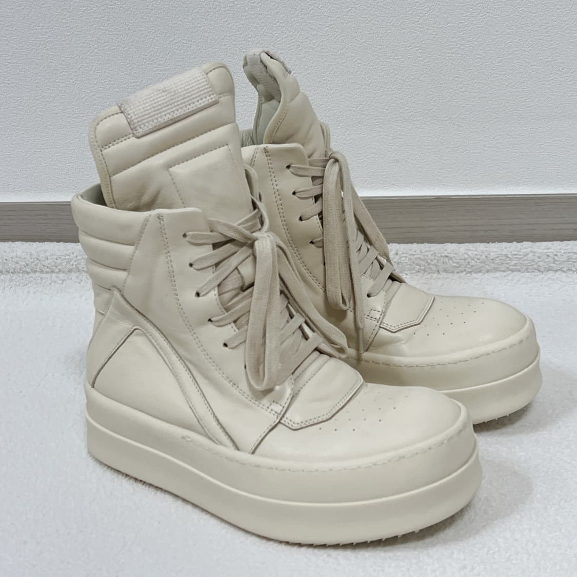 릭오웬스 24FW 메가범퍼 지오바스켓 밀크 상품이미지2