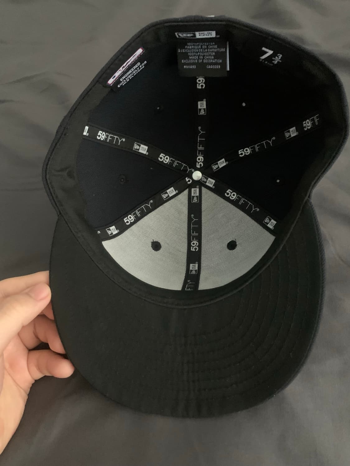 뉴에라 59fifty 뉴욕 양키스 캡 판매합니다. 상품이미지3