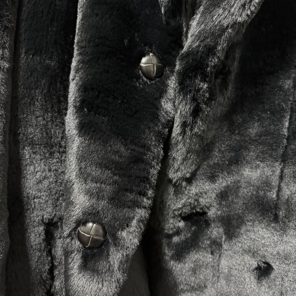 [44] 솔로이스트 22AW 벌룬 쉐입 퍼코트 상품이미지7