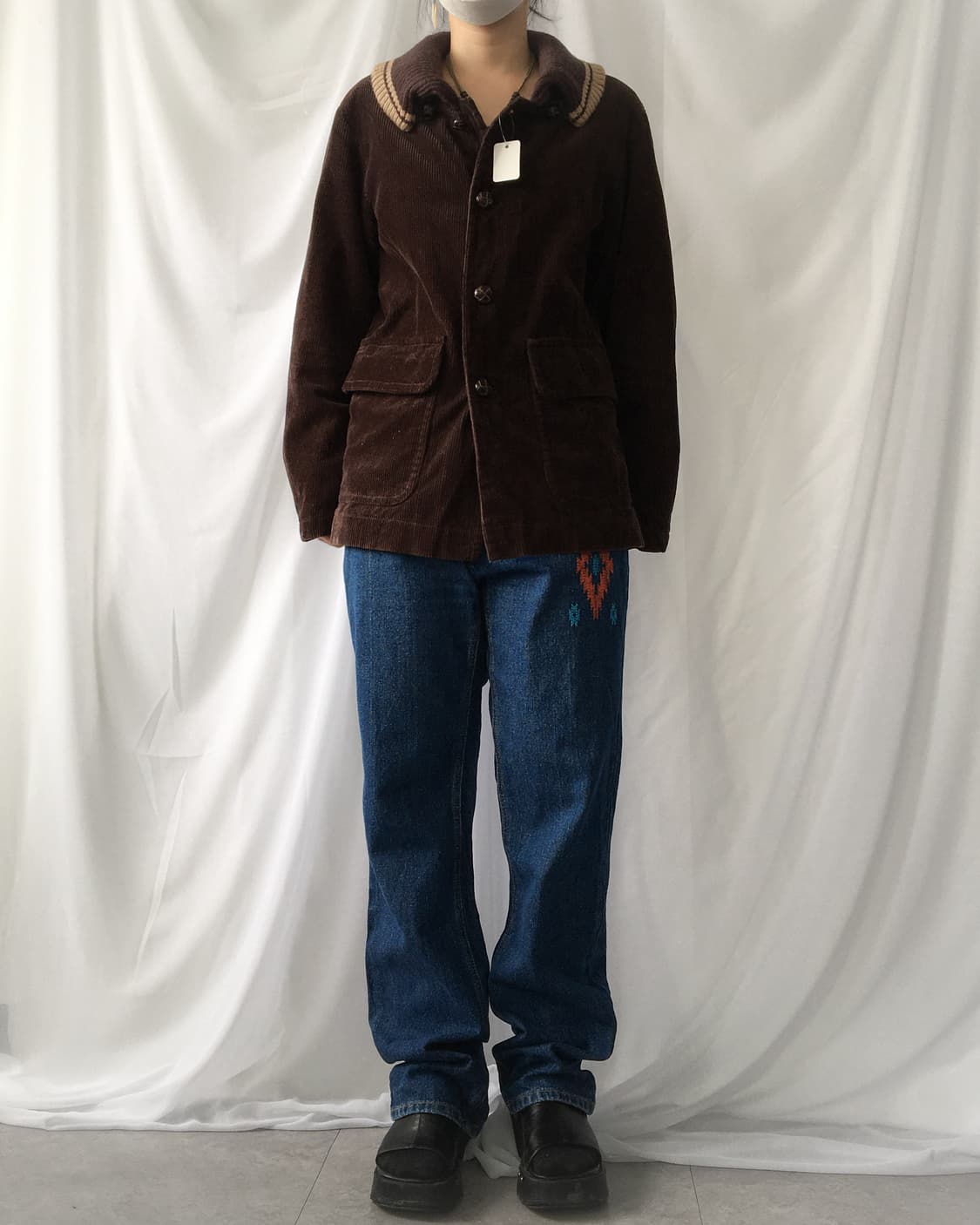 Ribbed collar ribbed jacket 상품이미지6