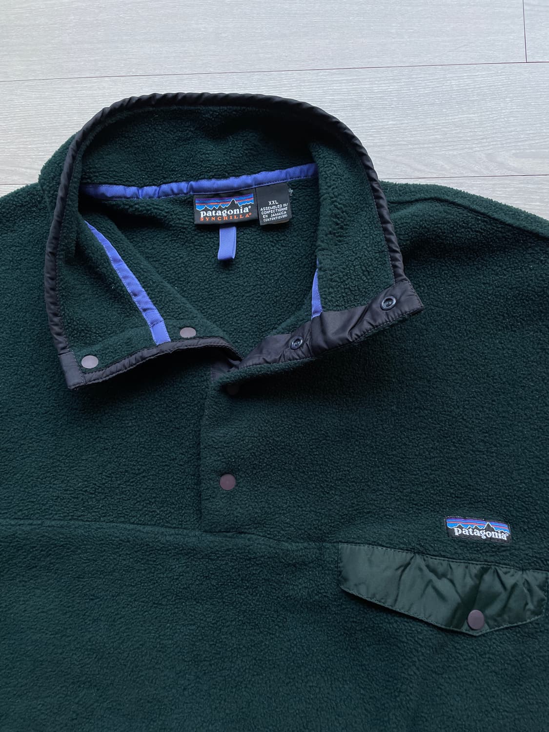 90s 파타고니아 신칠라 그린 퍼플 블랙 patagonia 상품이미지4