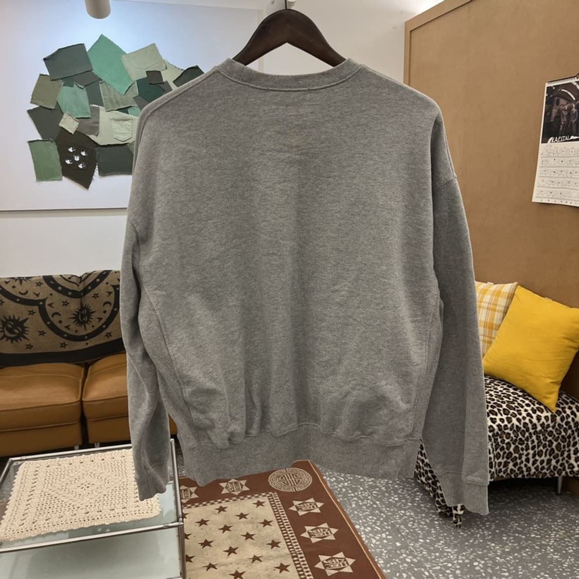 마르디메르크디 플라워 마르디 니들워크 키치 맨투맨 M C10038 상품이미지4