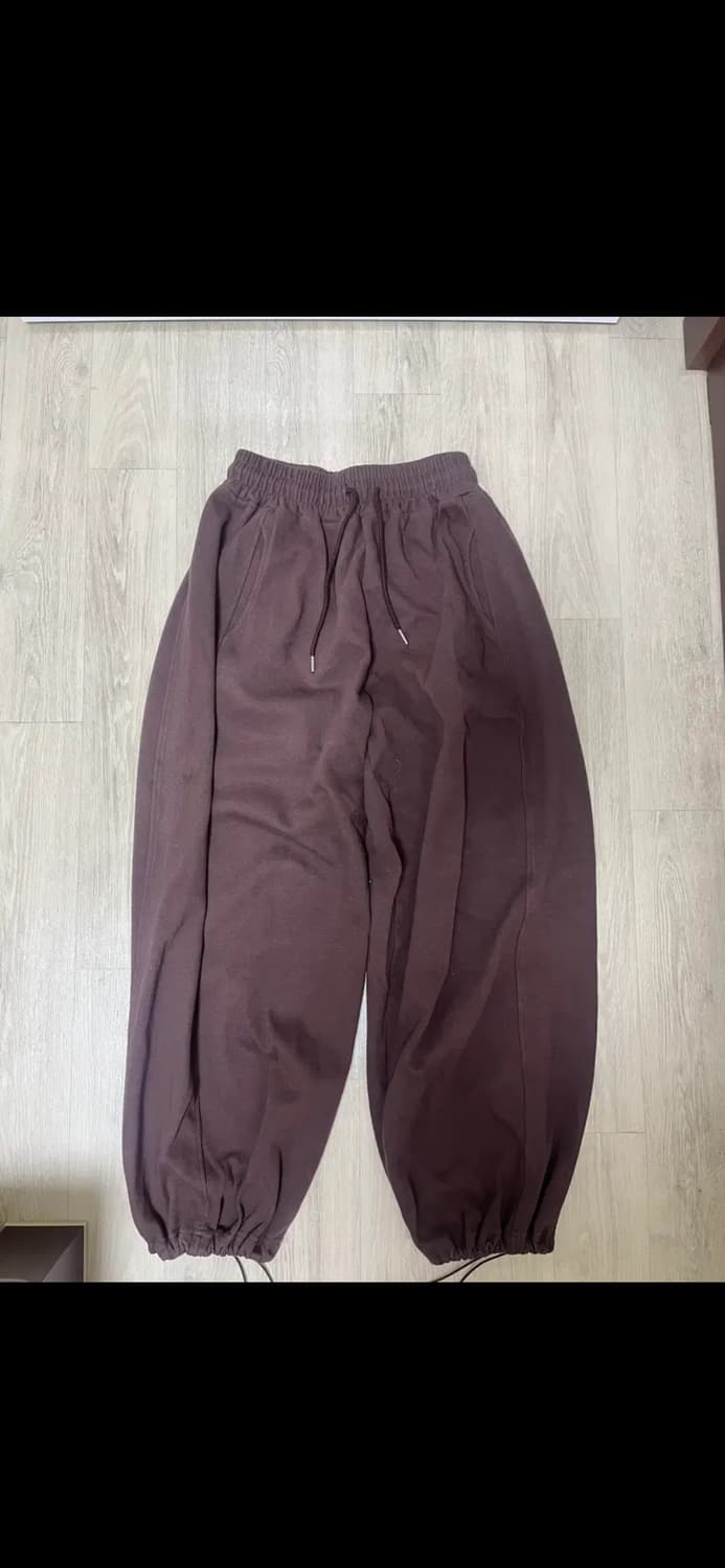 아밀트 슈가 스웻팬츠 자체제작 브라운 상품이미지4