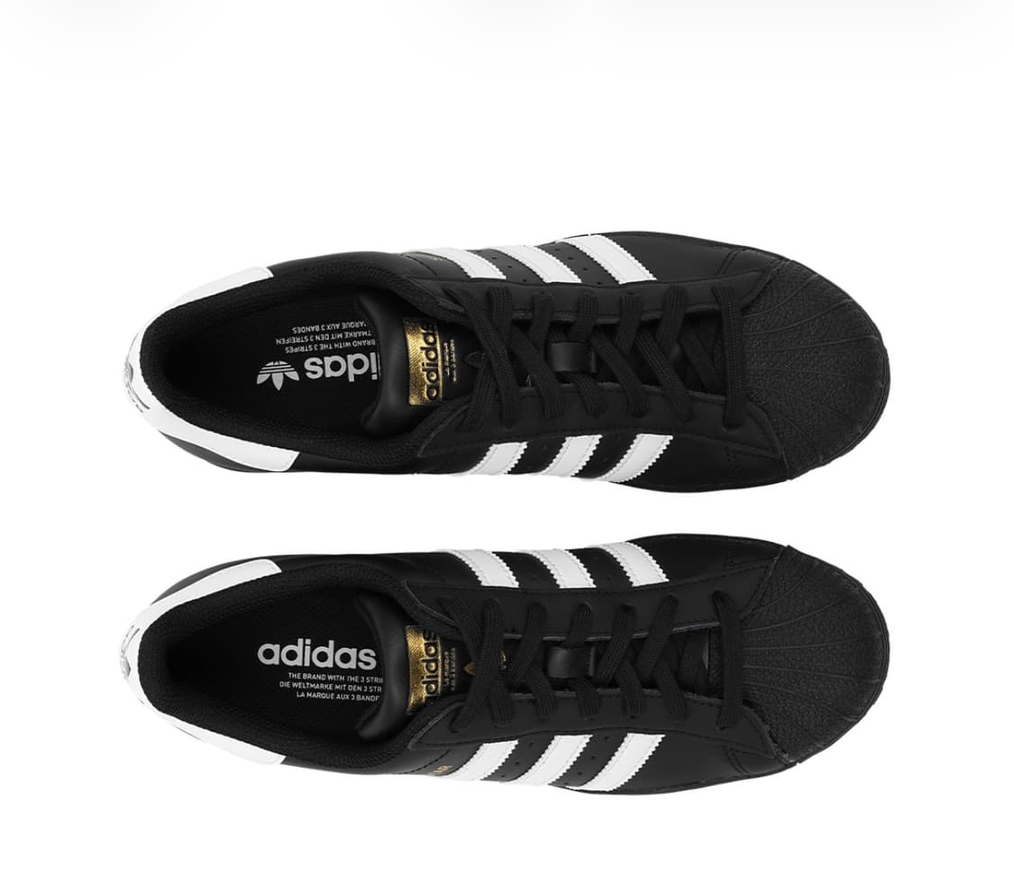 아디다스 슈퍼스타 코어 블랙 화이트 230 상품이미지1