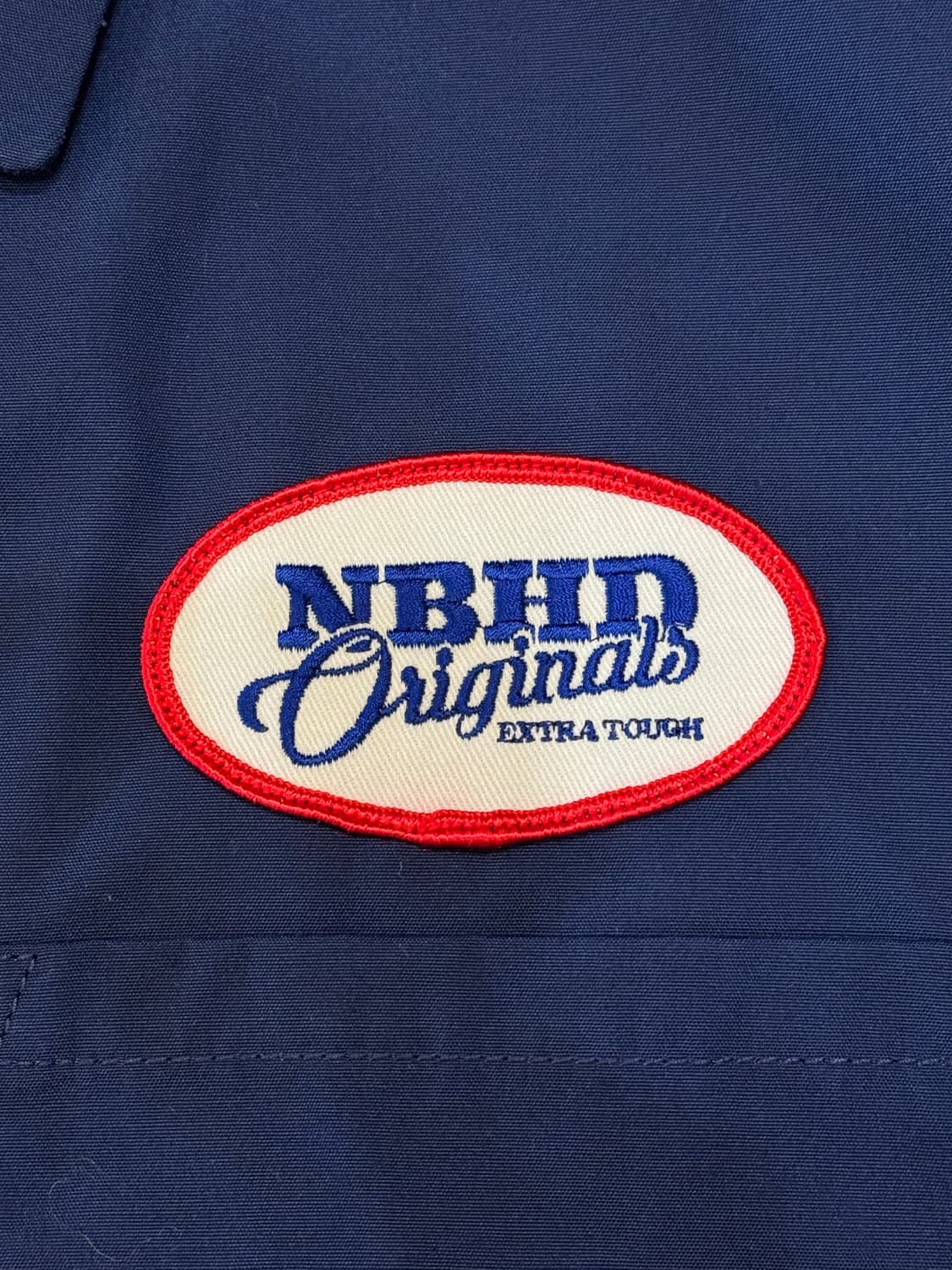 [L] 네이버후드 클래식 워크셔츠 네이비  상품이미지7