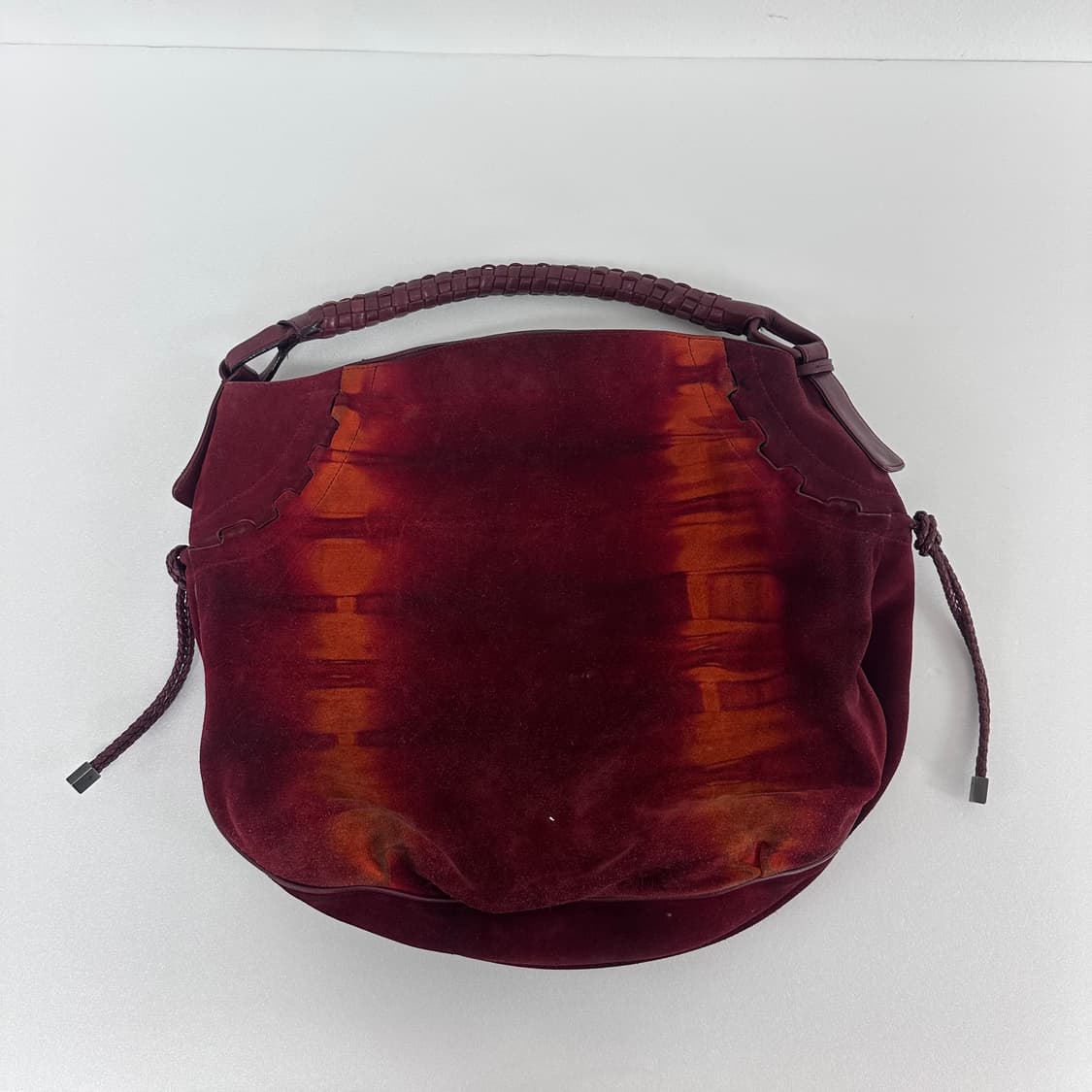 살바토레 페라가모 버건디 가죽 토트백 가방 상품이미지4