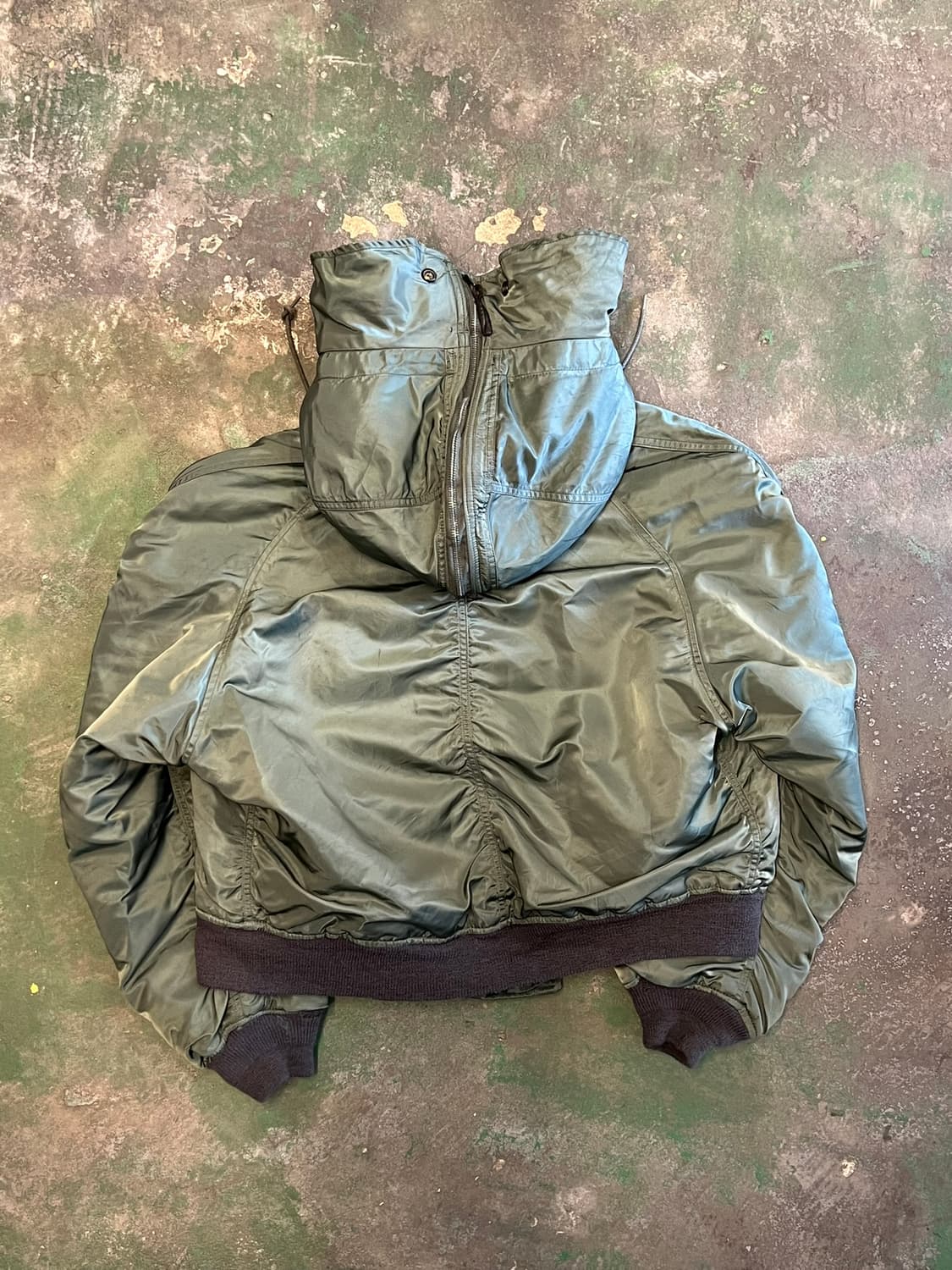 90' [XL] 미군 N2B USA 밀리터리 군납 플라이트 봄버 항공점퍼 상품이미지10