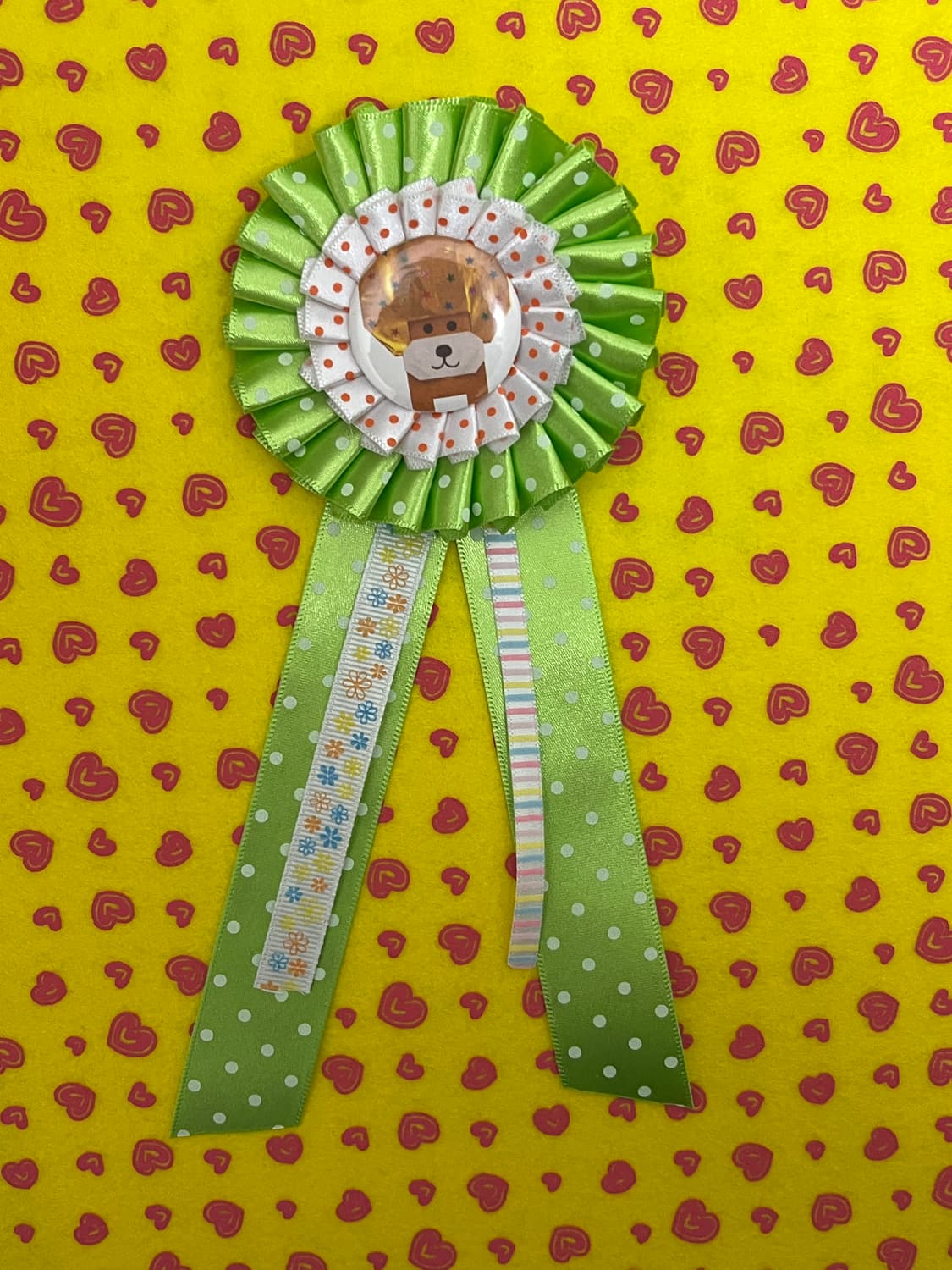 아프로켄 노란 뽀글머리 로제트 🧑‍🎤 상품이미지5