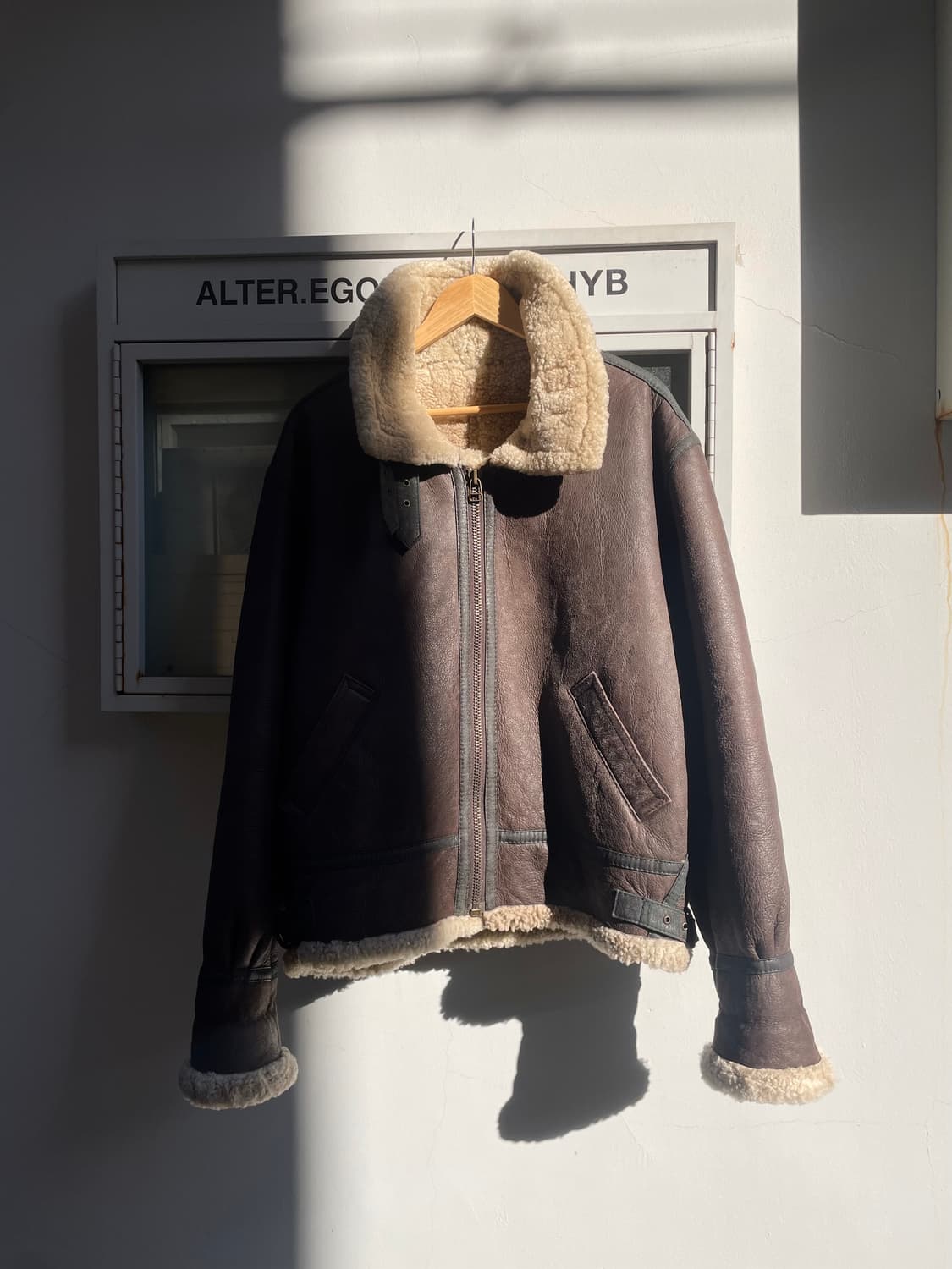  Military B-3 real leather flight jacke 상품이미지1