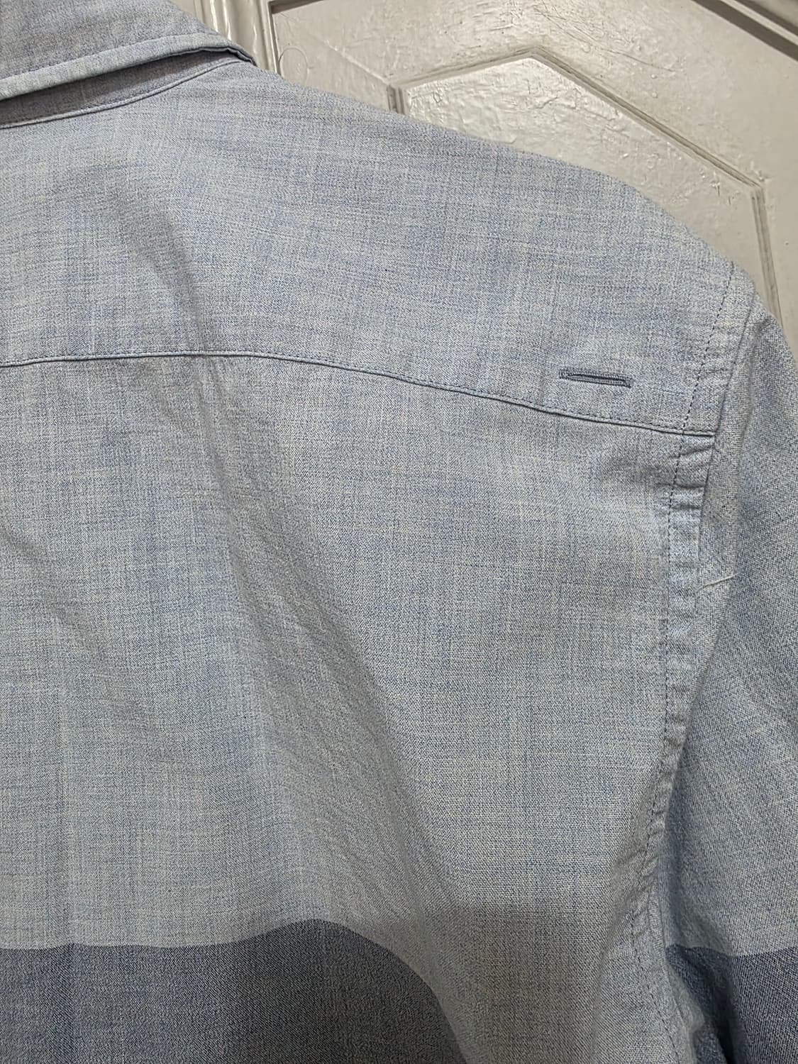 라코스테 투톤 샴브레이 셔츠 95 상품이미지7