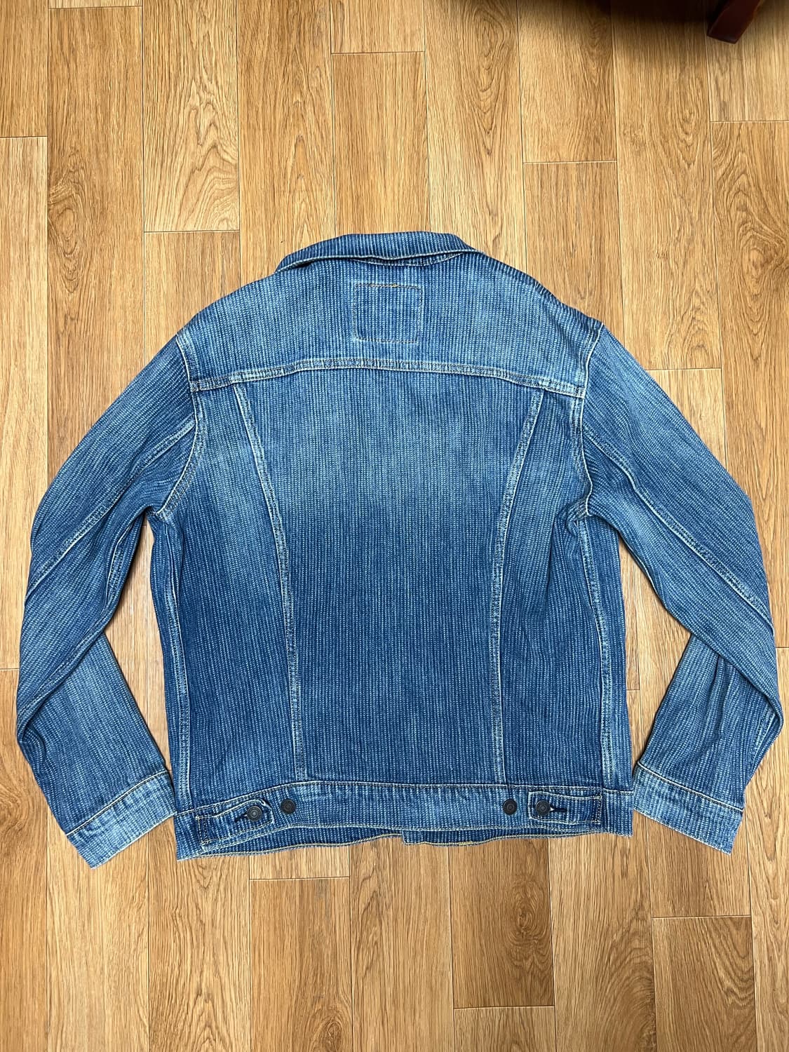 리바이스 워싱데님자켓 (세로스트라이프(?), 와플패턴(?)) 상품이미지6