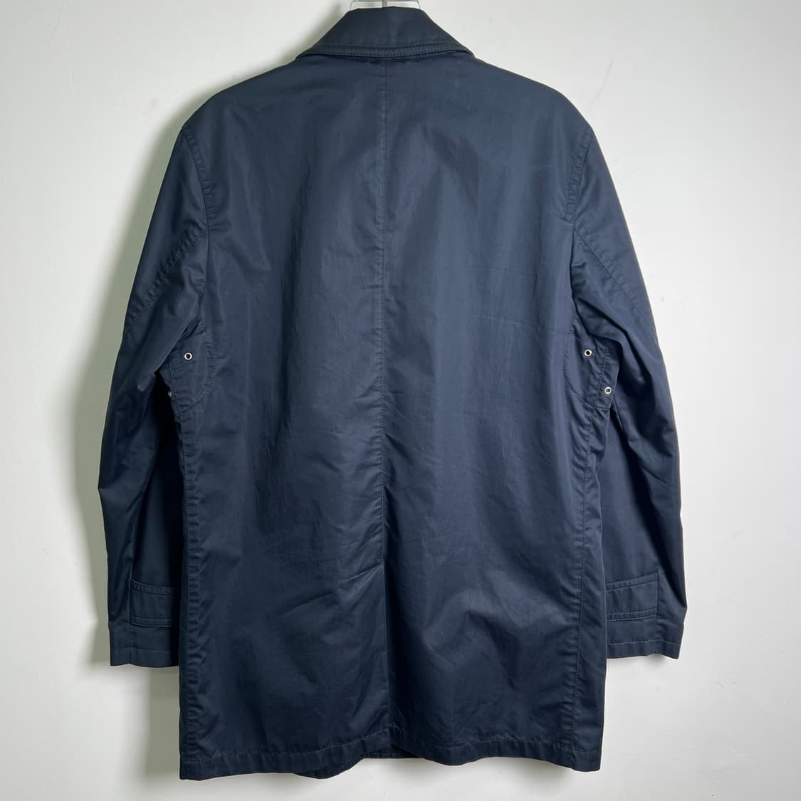 에르메네질도 제냐 딥 네이비 코튼 카코트 50 상품이미지6