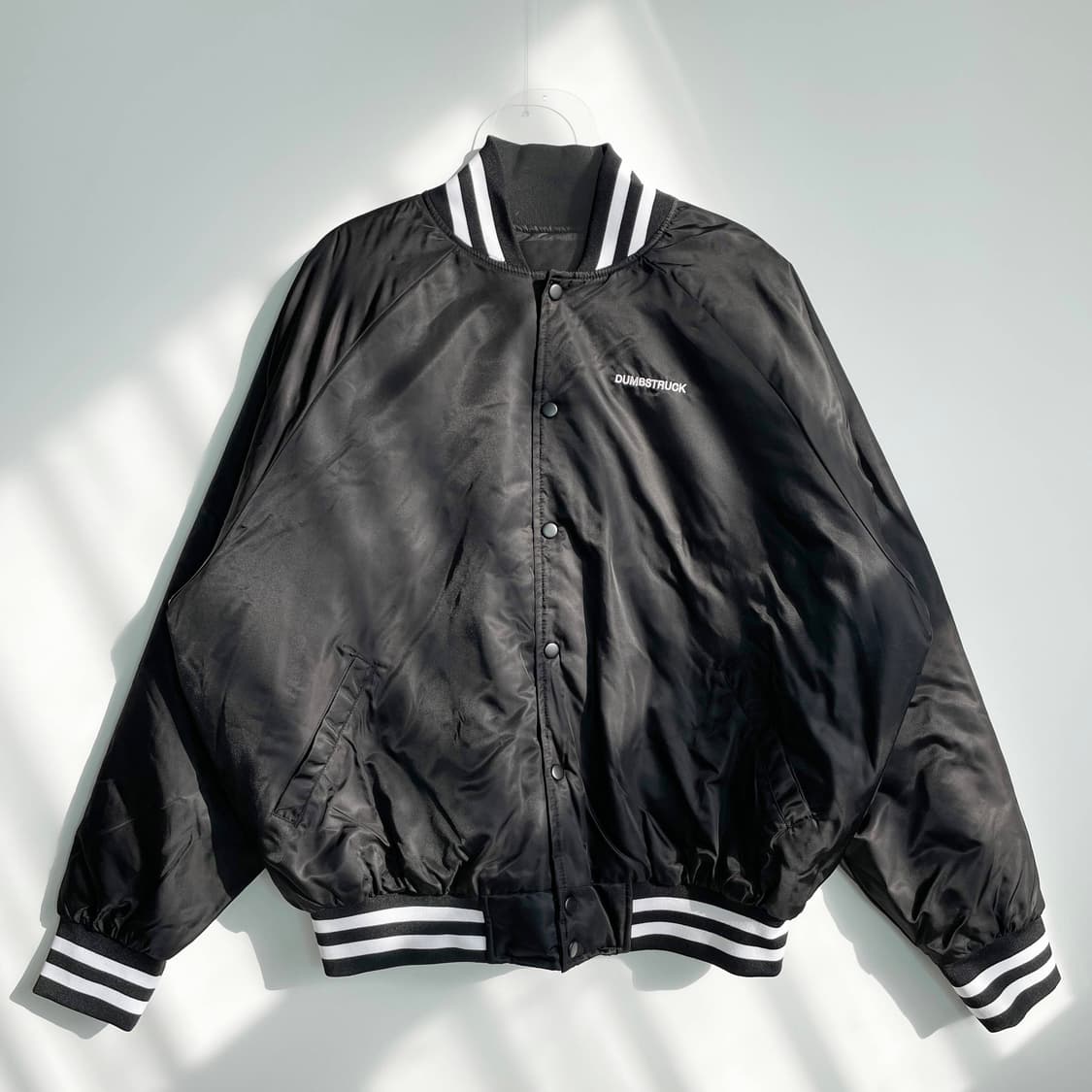 C2 덤브스트럭 블랙 스타디움 재킷 L사이즈 상품이미지1