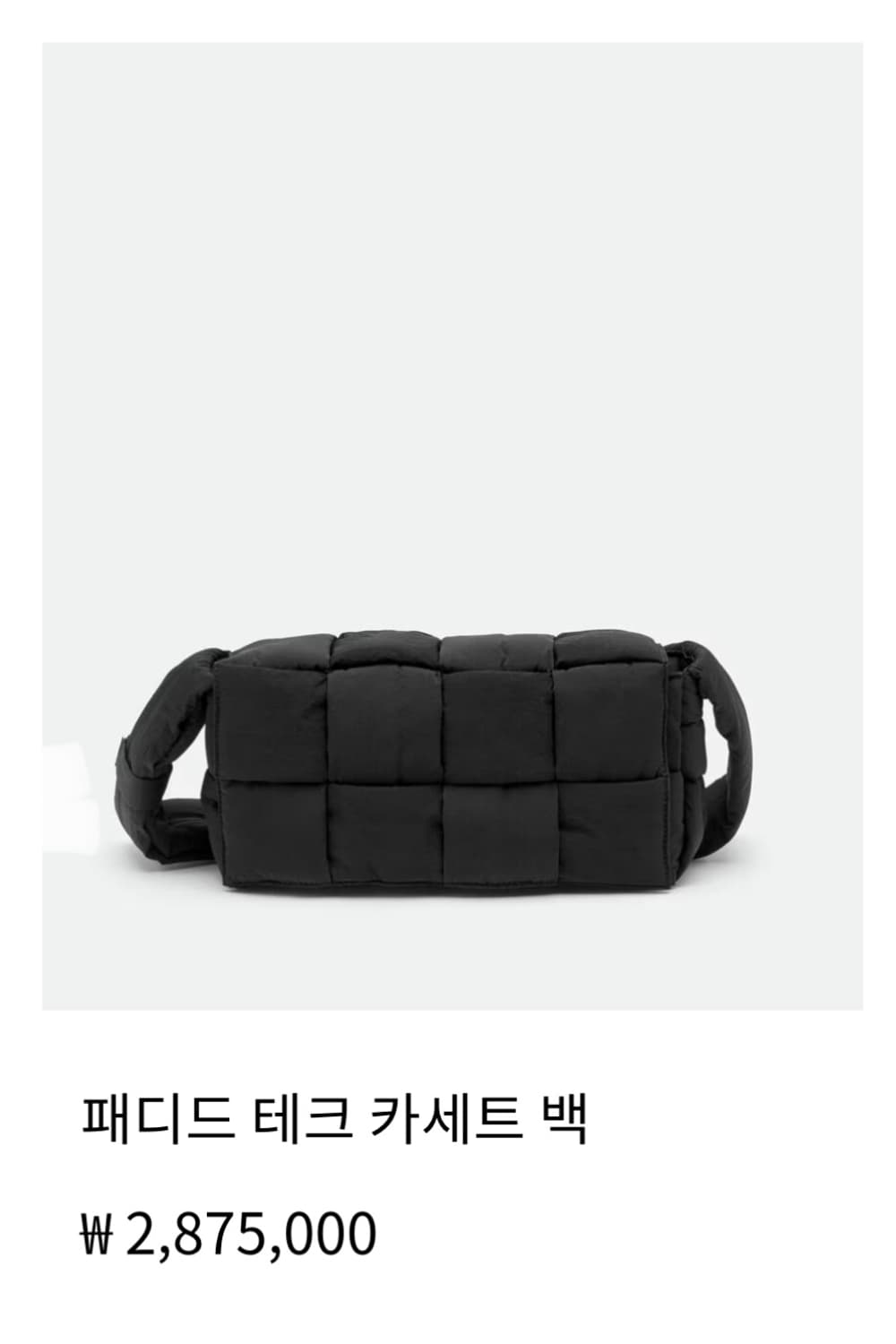 보테가베네가 패디드 카세트백 상품이미지4