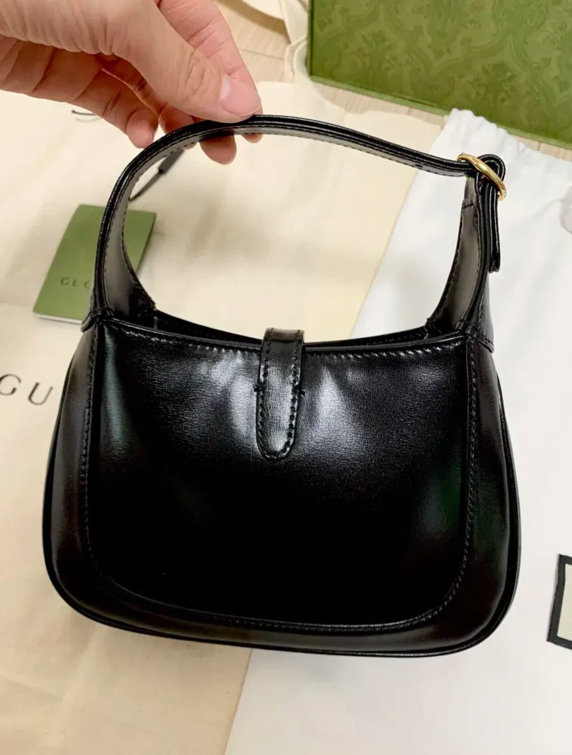 구찌 재키 미니백 블랙 상품이미지2