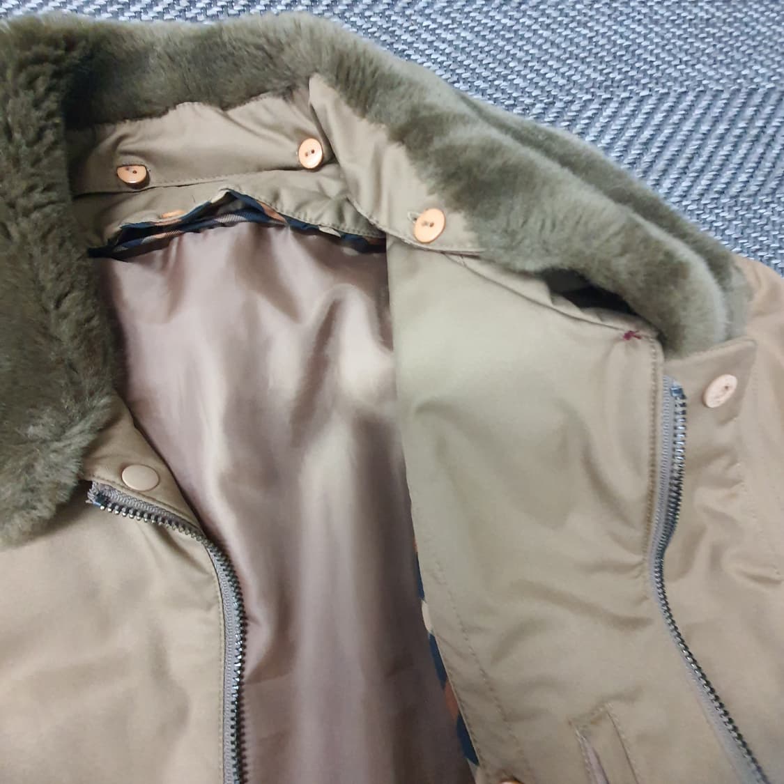 마에스트로 구스다운 집업점퍼 남자105~110 상품이미지6