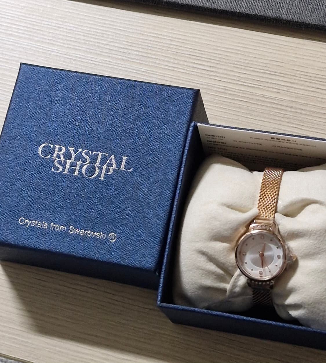 스와로브스키x크리스탈샵 시계(팔찌 무료) 상품이미지1
