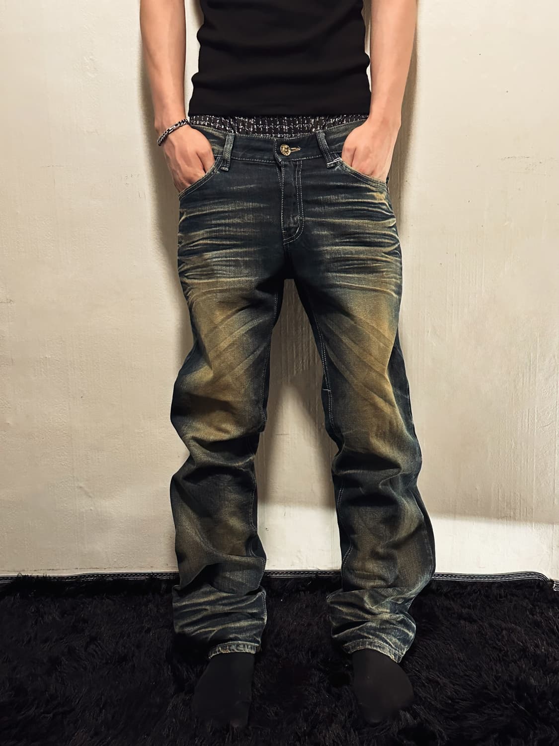 Vintage denim pants 상품이미지1