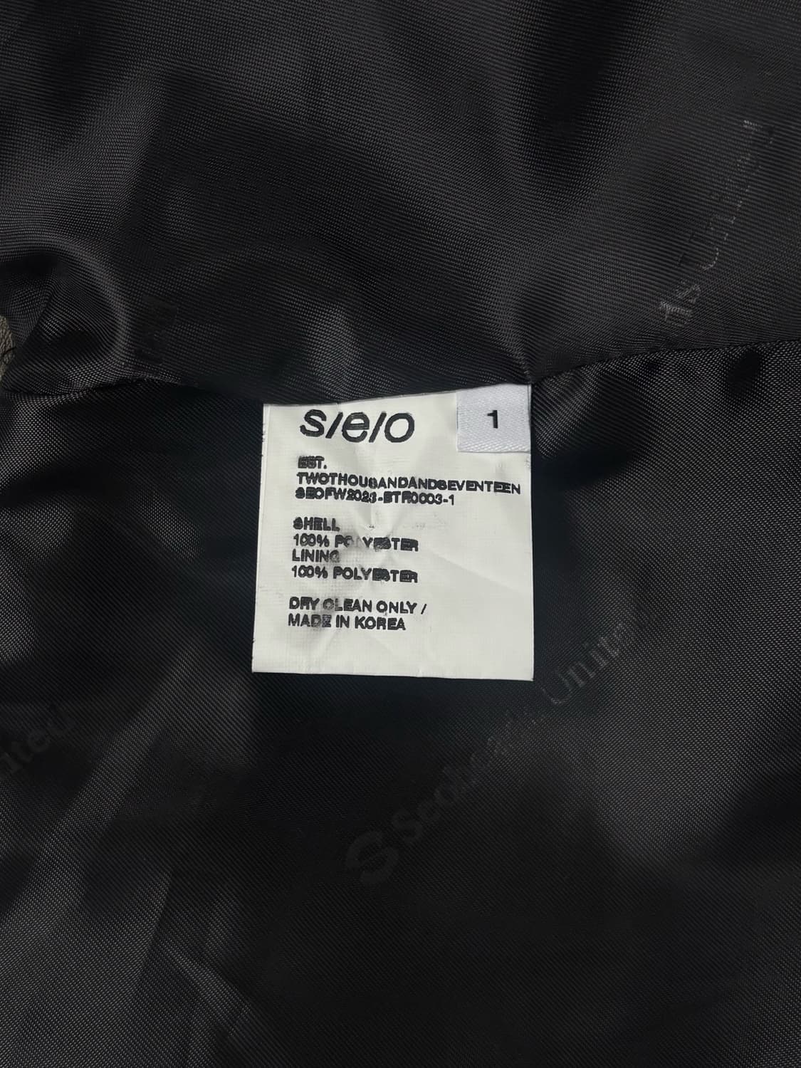 에스이오 레더 미니 스커트 상품이미지10