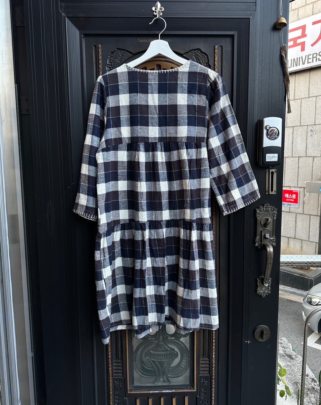 3can4on 체크 원피스 상품이미지2
