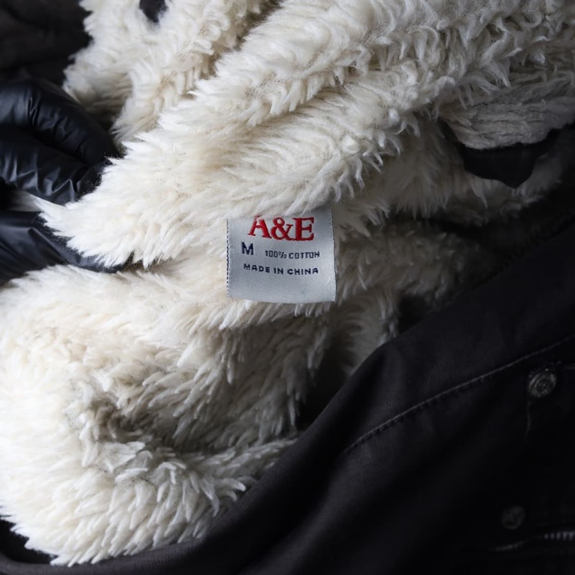 AFRICAN EAGLE 다크브라운 양털 후드 자켓 M 상품이미지7