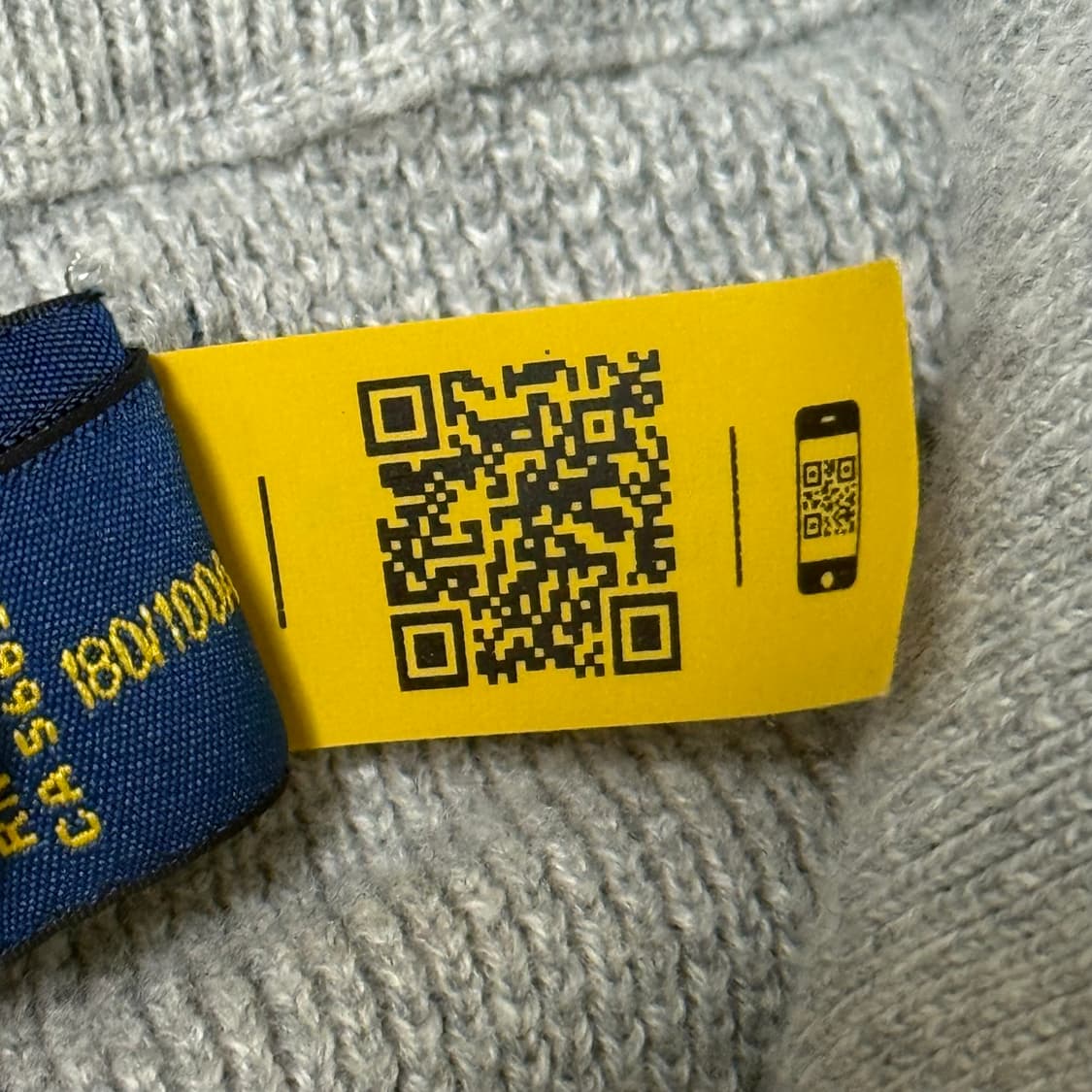 [정품 QR] 폴로 랄프로렌 반집업 니트 L 상품이미지5