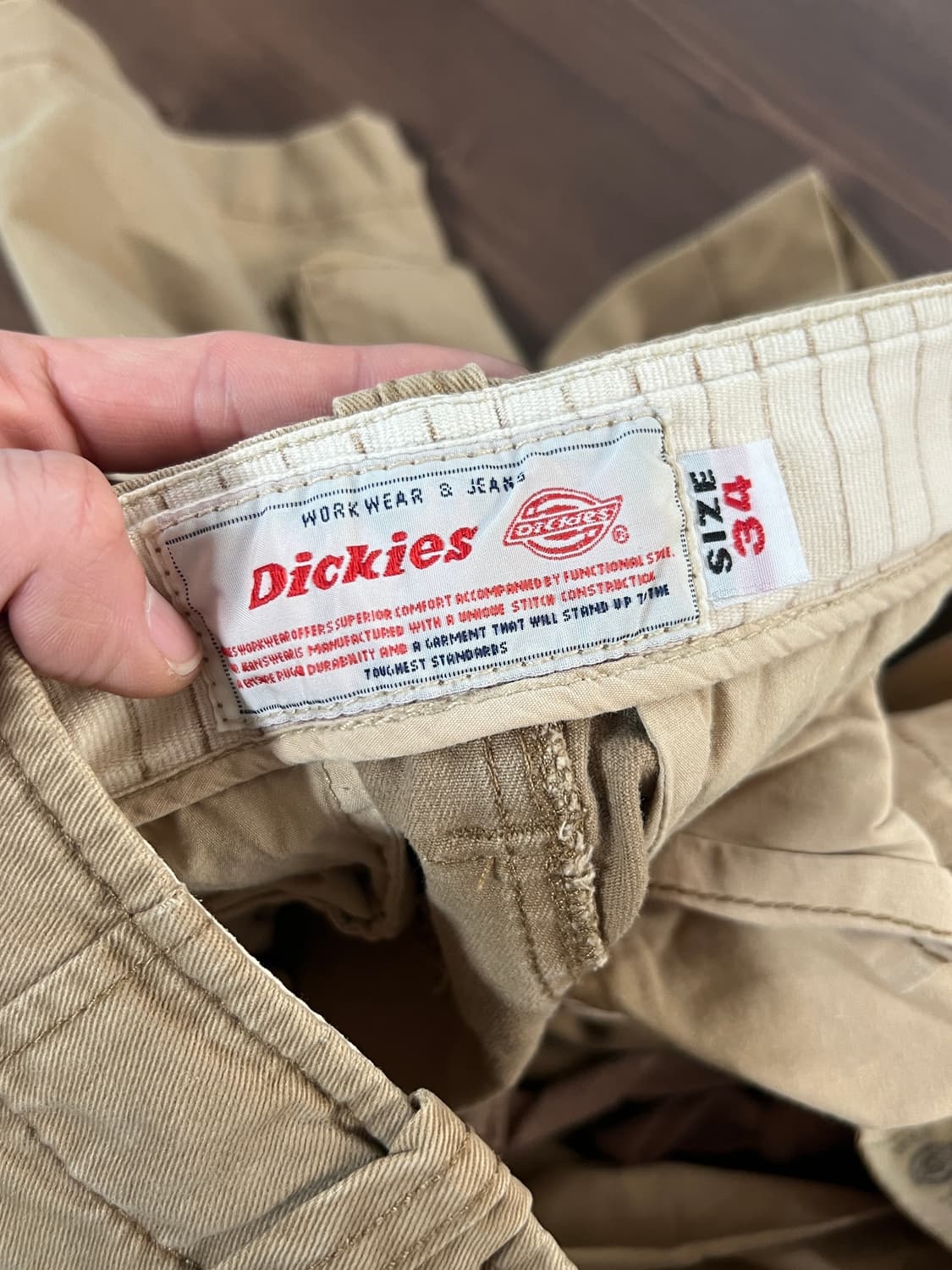Dickies 디키즈 워크웨어 카고 베이지 하프팬츠 상품이미지7