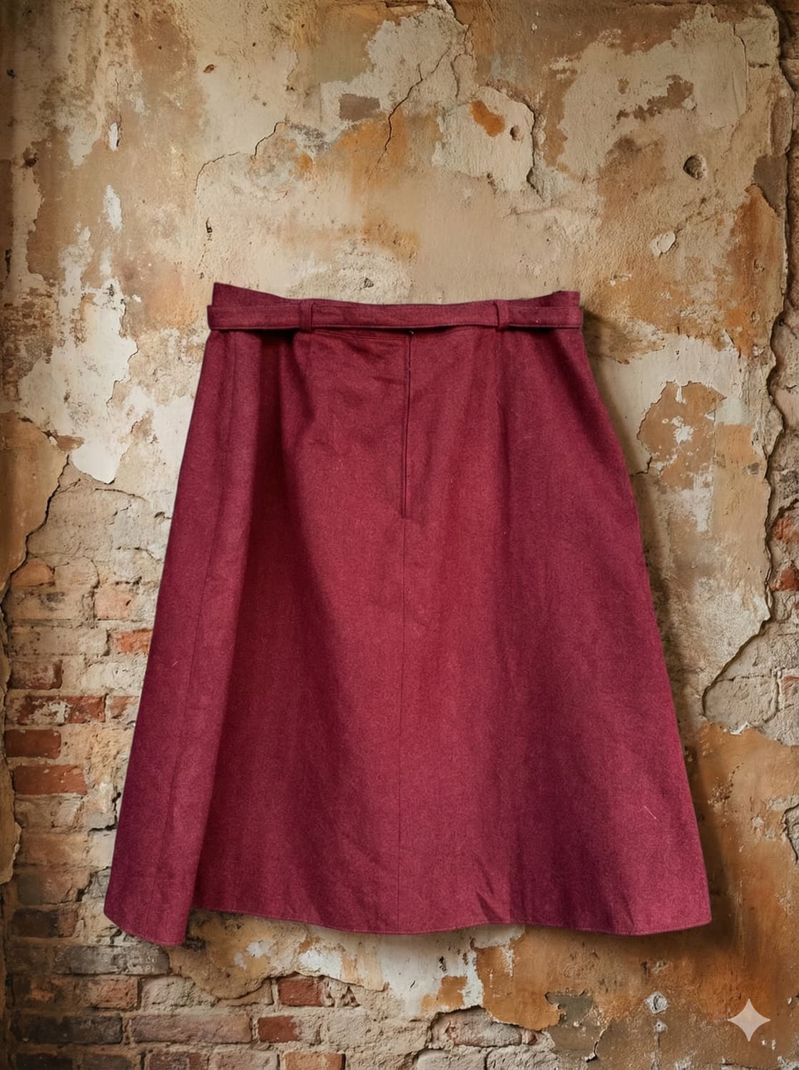 티롤리언 딥와인 스커트 상품이미지3