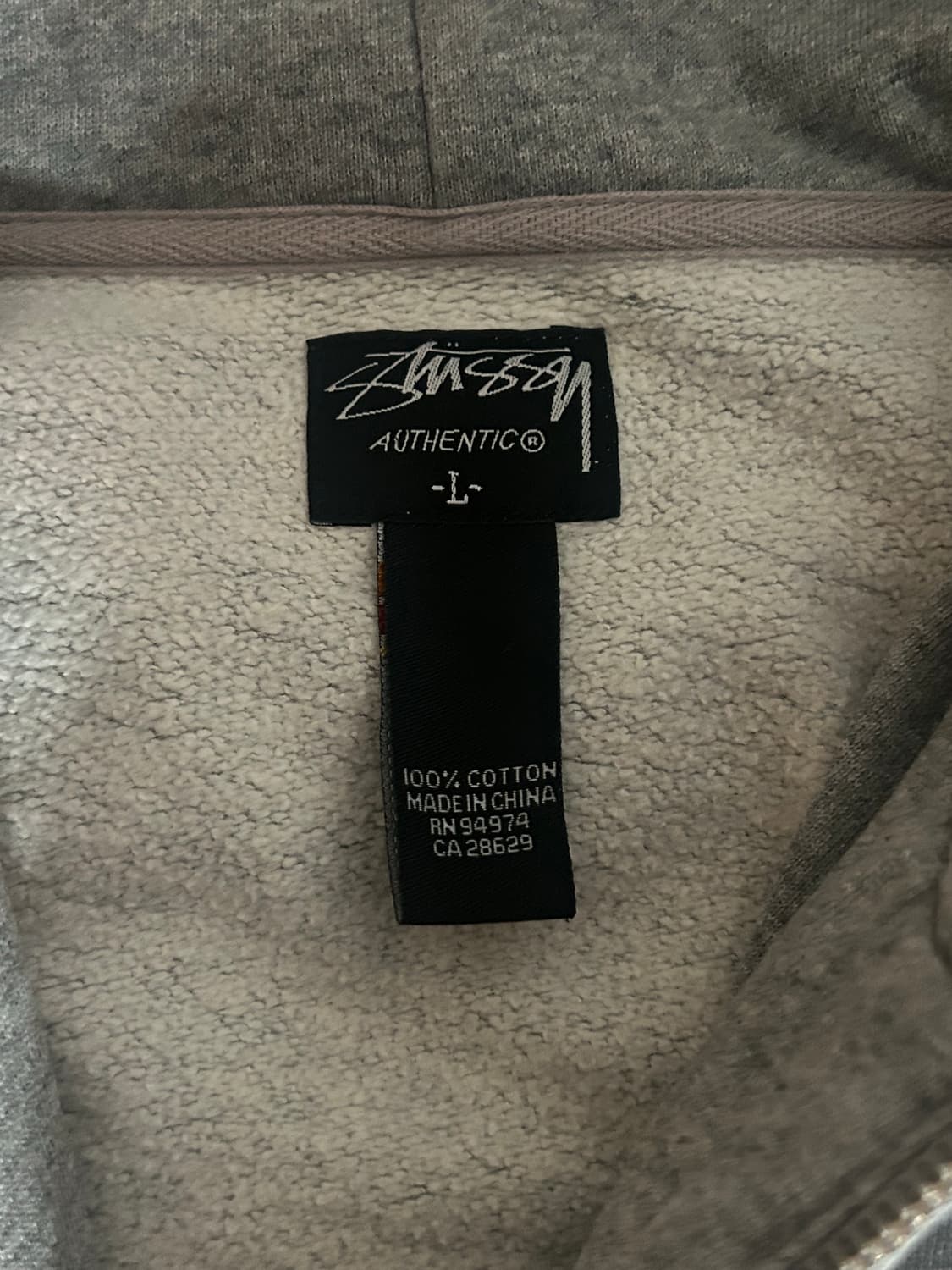 스투시 90‘s 빈티지 후드집업 상품이미지2