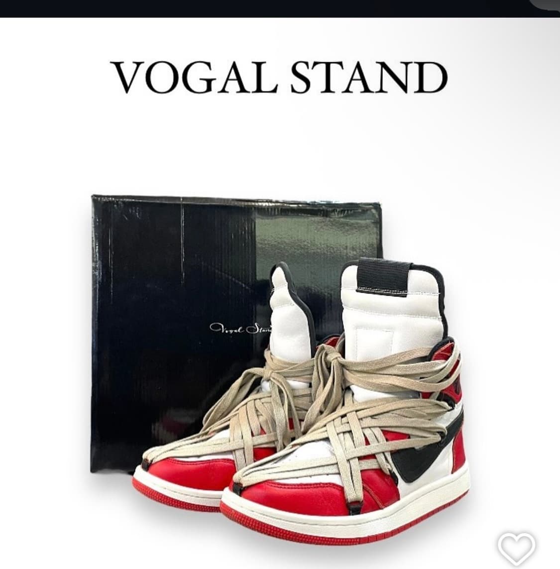 Vogal stand 보갈스탠드 커스텀 신발 구매합니다 상품이미지1