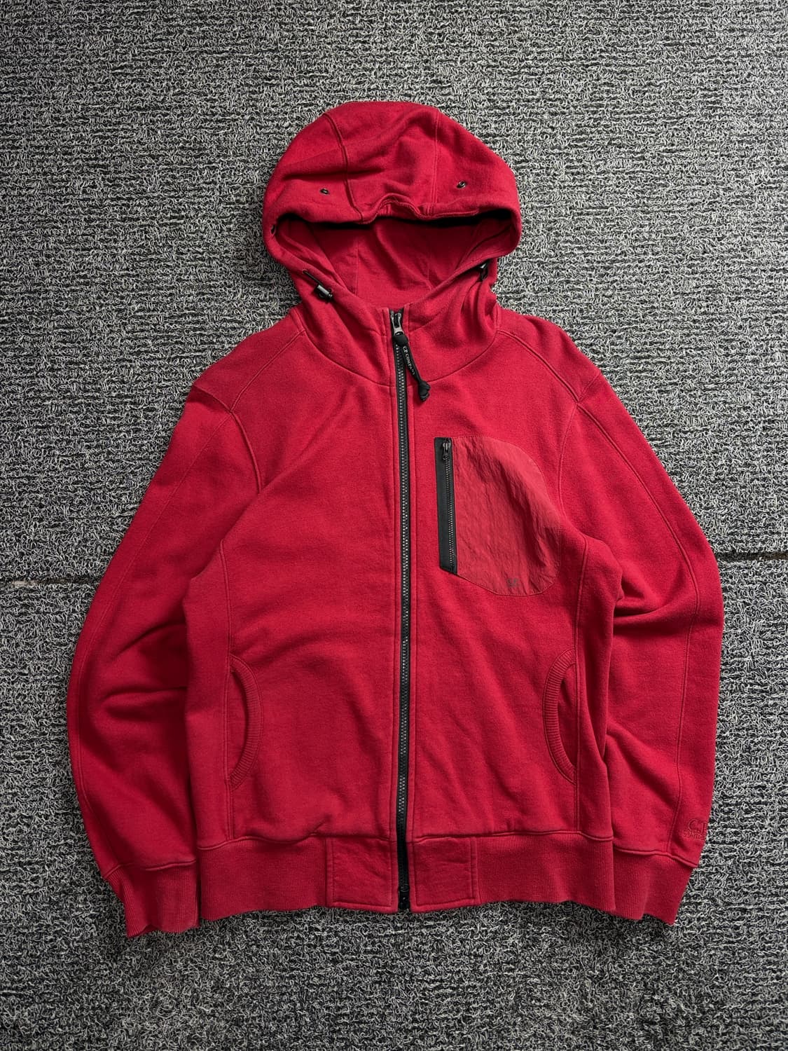 CP컴퍼니 시그니처 로고 포켓 후디 자켓 2440 상품이미지2