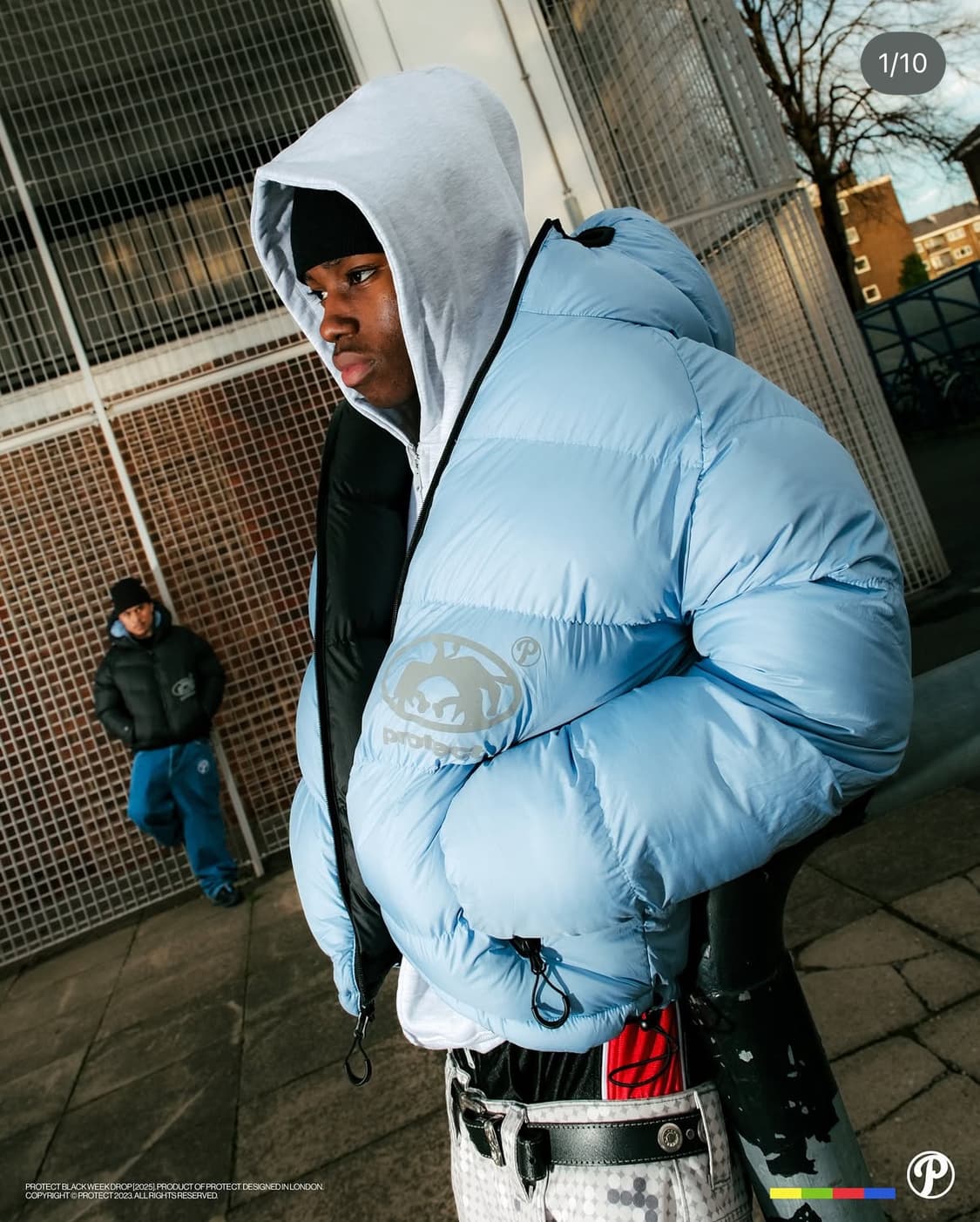 protect ldn 프로텍트런던 양면 패딩 새상품! 상품이미지1
