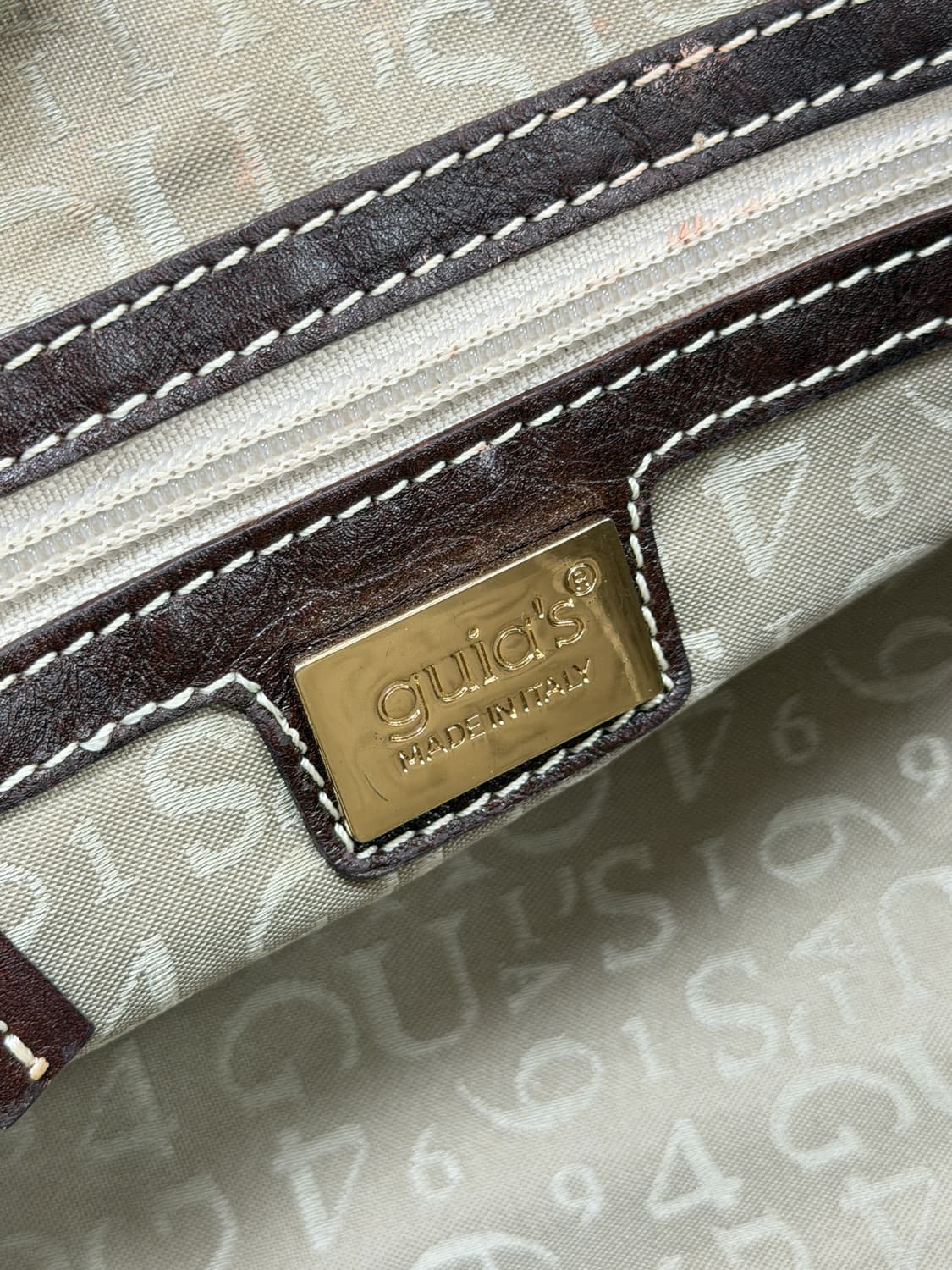 Made in Italy Guia's 멀티 포켓 레더 숄더백 상품이미지8