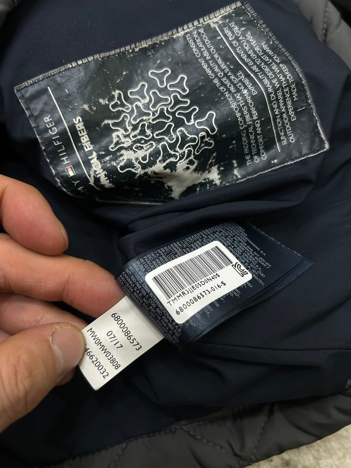 [S]타미힐피거 클래식 퀄팅 자켓/그레이 상품이미지6