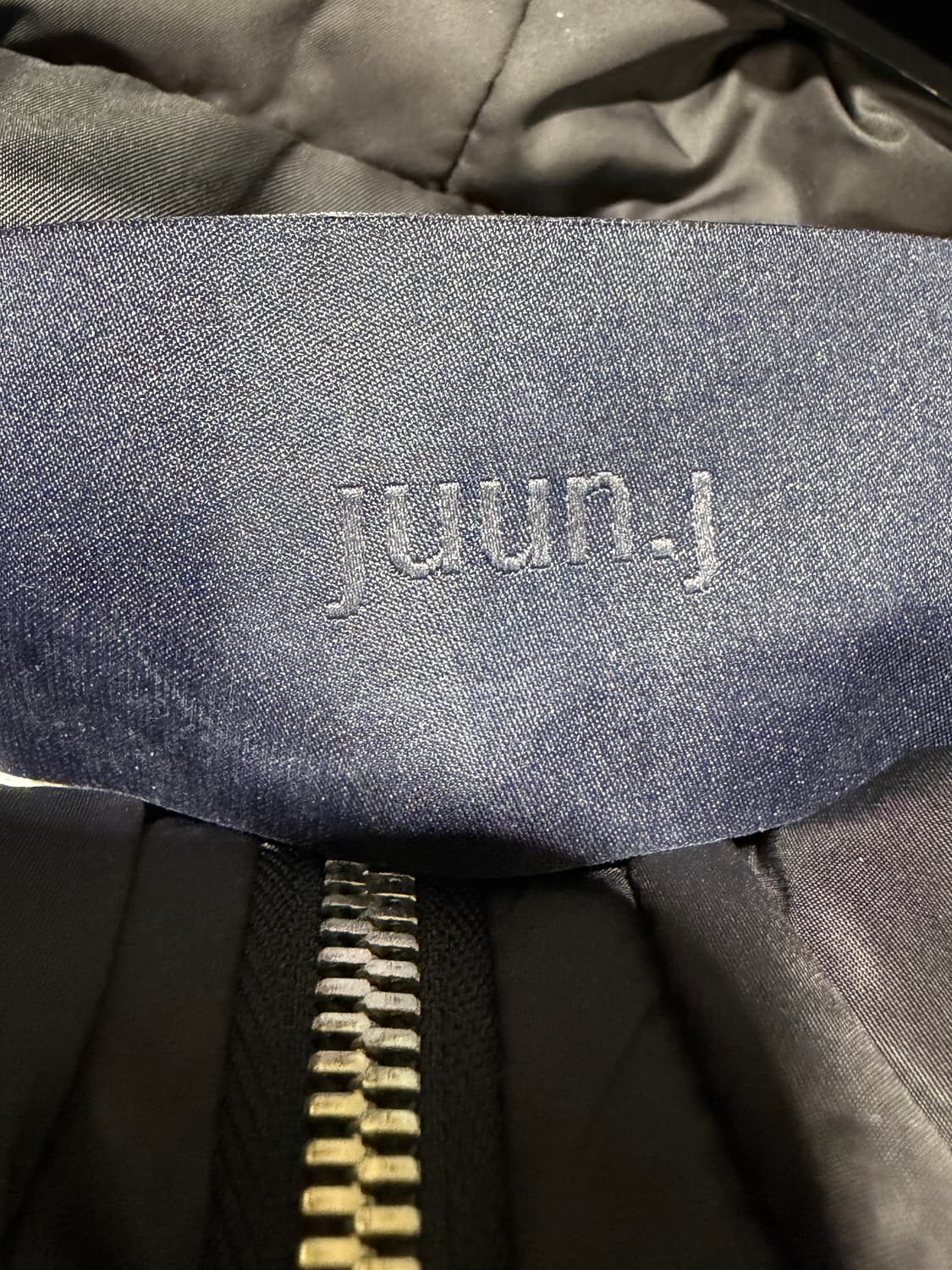 juun.j 준지 패디드 헴 후디 자켓 상품이미지7