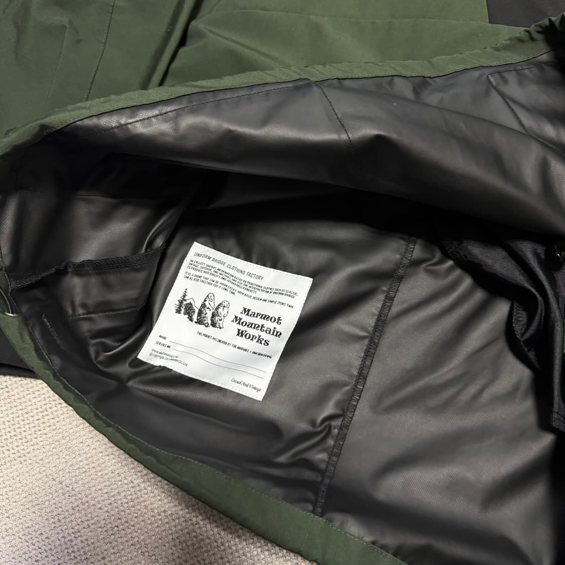 마모트(Marmot) 포켓 아노락 자켓 상품이미지3