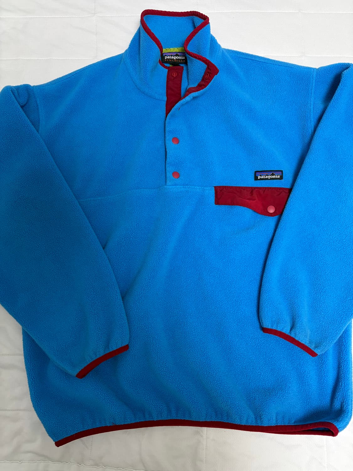 파타고니아 신칠라 일렉트론 블루 M 판매합니다 상품이미지1